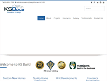 Tablet Screenshot of ksbuild.com.au